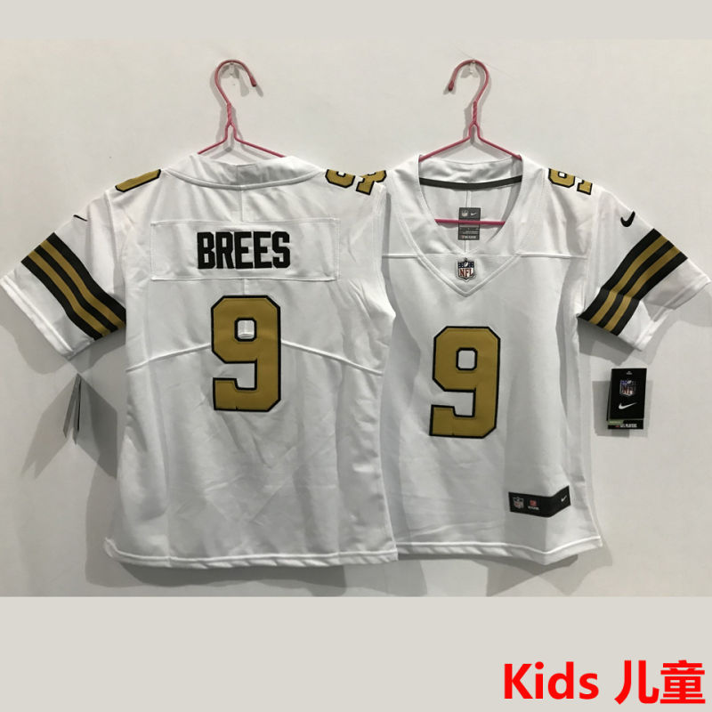 BREES #9 New Orleans Saints Kids NFL Jersey