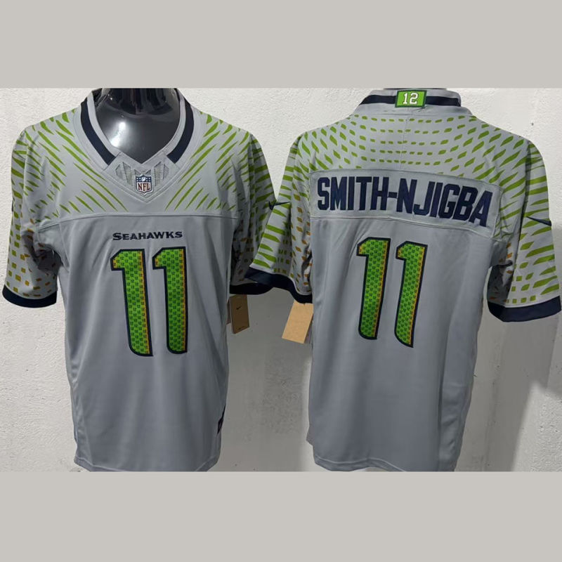 SMITH NJIGBA #11 Men's Seattle Seahawks NFL Jersey