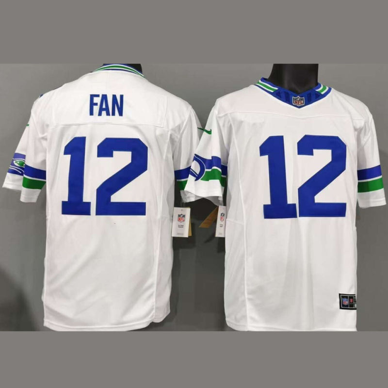 FAN #12 Men's Seattle Seahawks NFL Jersey