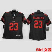 McCAFFREY #23 San Francisco 49ers Girl NFL Jersey 49人