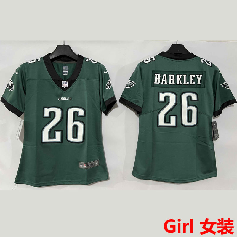 BARKLEY #26 Philadelphia Eagles Girl NFL Jersey