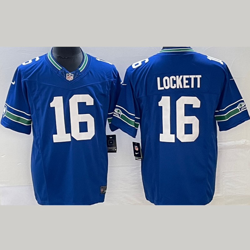 LOCKETT #16 Men's Seattle Seahawks NFL Jersey
