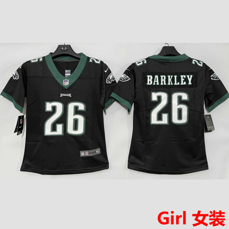 BARKLEY #26 Philadelphia Eagles Girl NFL Jersey