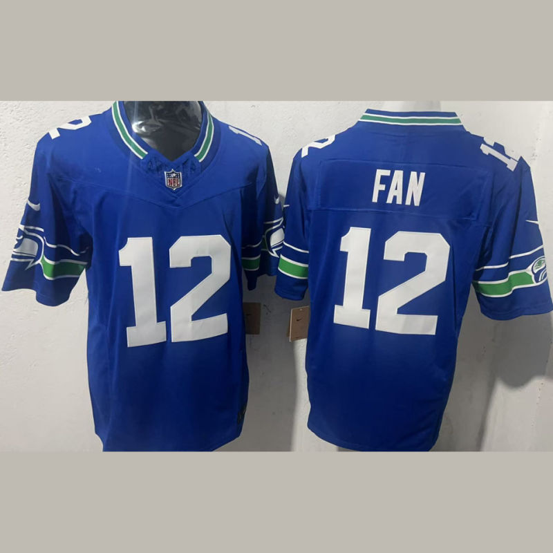 FAN #12 Men's Seattle Seahawks NFL Jersey