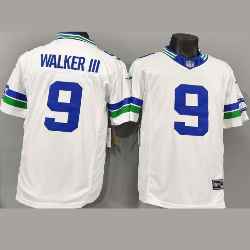 WALKER III #9 Men's Seattle Seahawks NFL Jersey