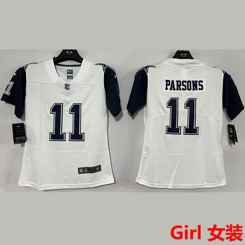 PARSONS #11 Dallas Cowboys Girl NFL Jersey