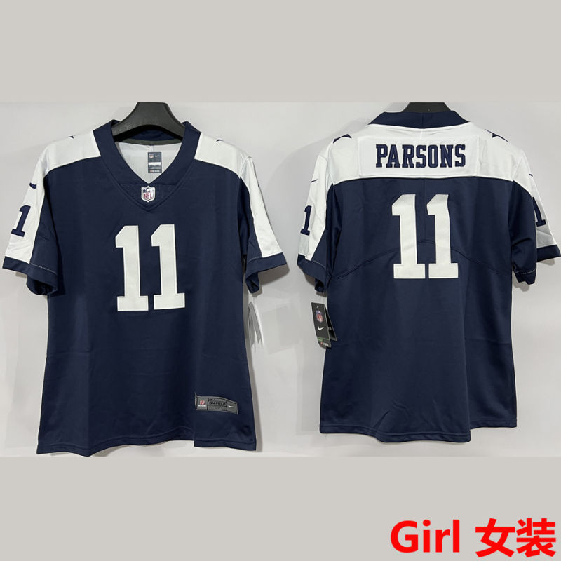PARSONS #11 Dallas Cowboys Girl NFL Jersey