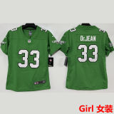 DEJEAN #33 Philadelphia Eagles Girl NFL Jersey 老鹰