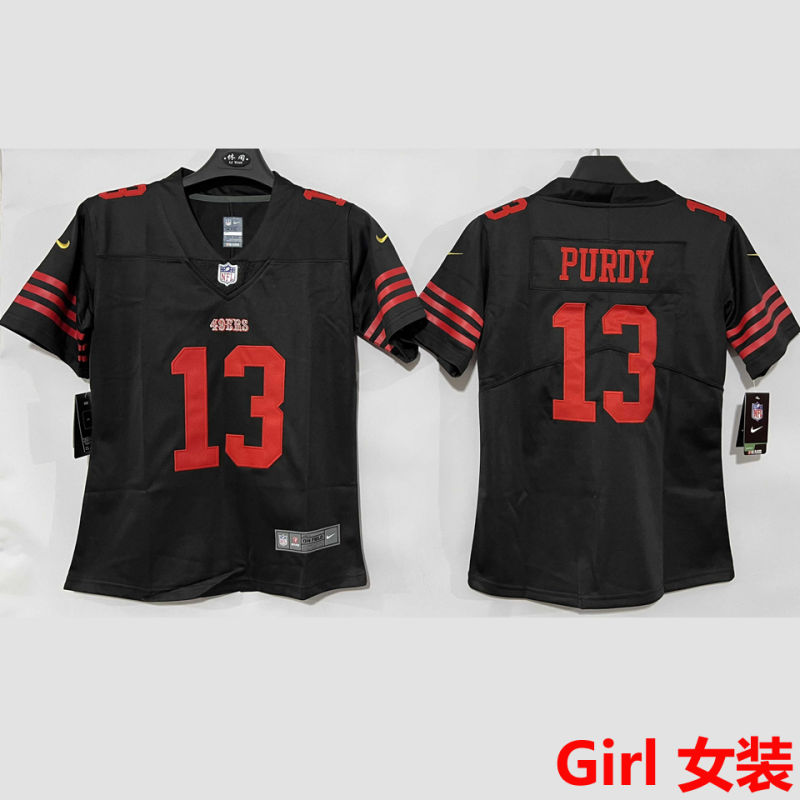 PURDY #13 San Francisco 49ers Girl NFL Jersey #49