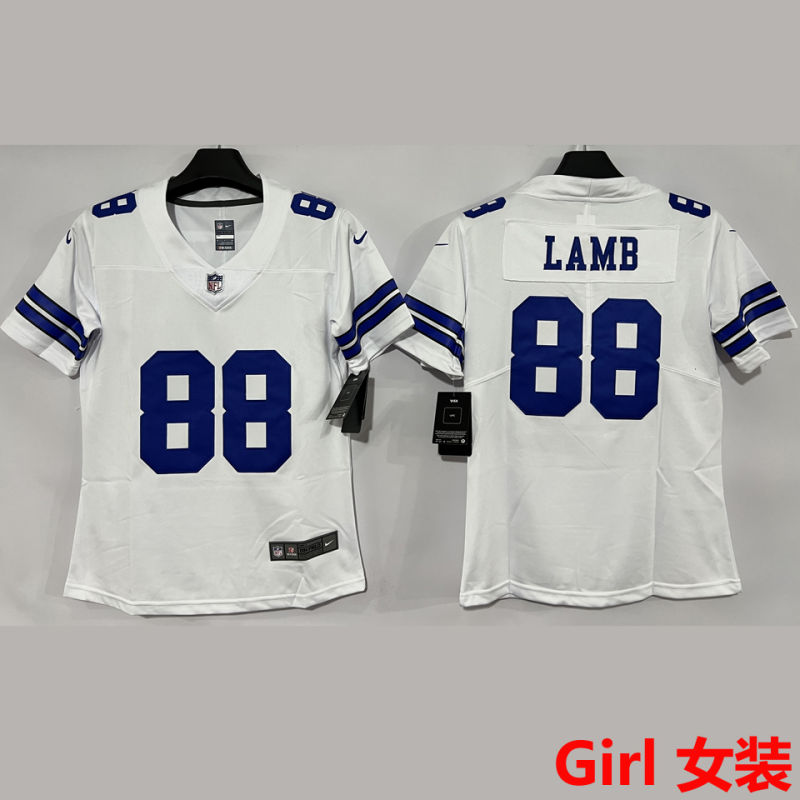 LAMB #88 Dallas Cowboys Girl NFL Jersey