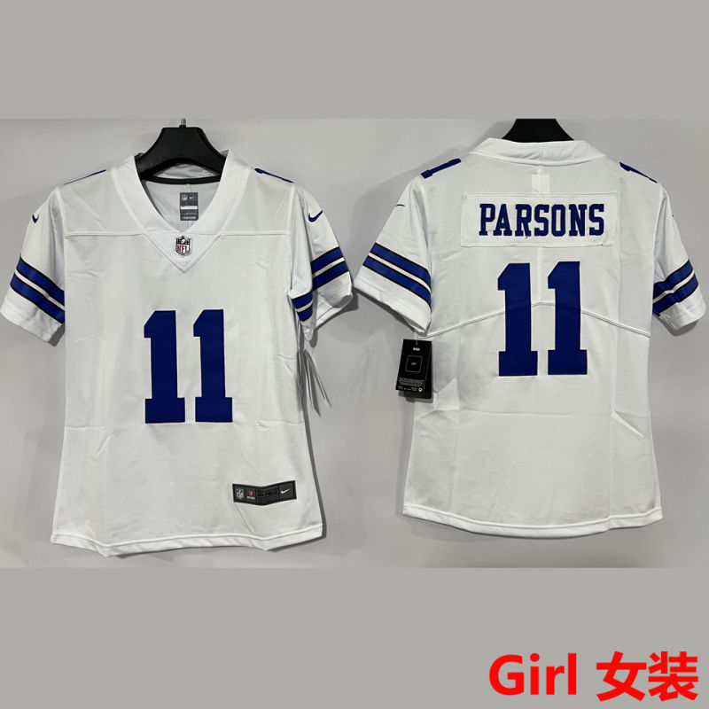 PARSONS #11 Dallas Cowboys Girl NFL Jersey
