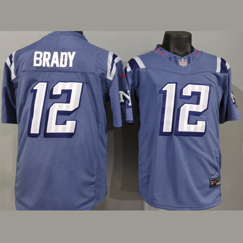 BRADY #12 Men's New England Patriots NFL Jersey