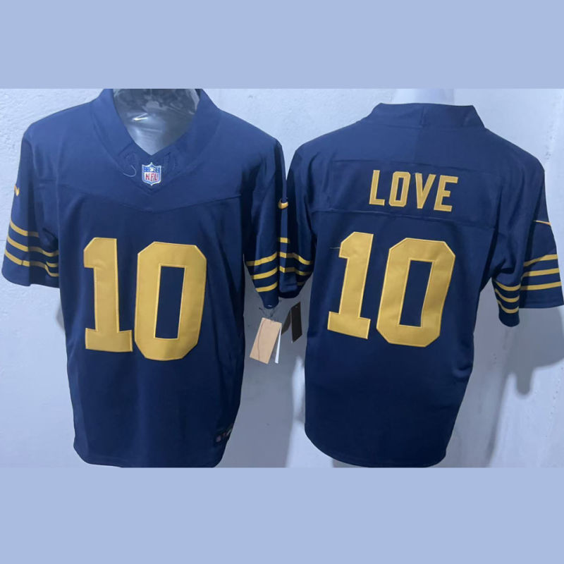 LOVE #10 Men's Green Bay Packers NFL Jersey