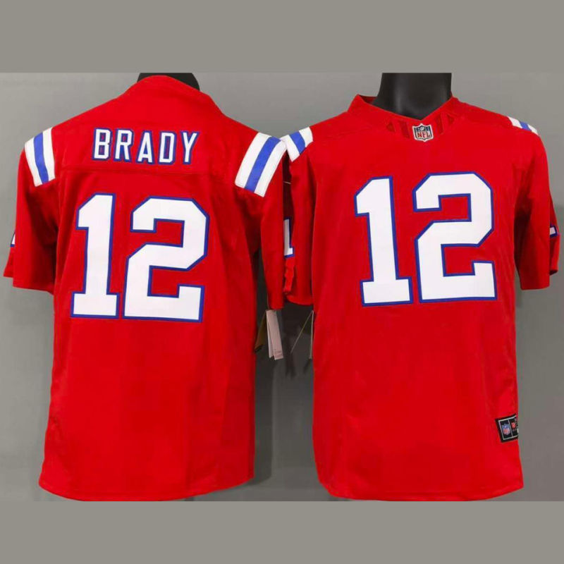 BRADY #12 Men's New England Patriots NFL Jersey