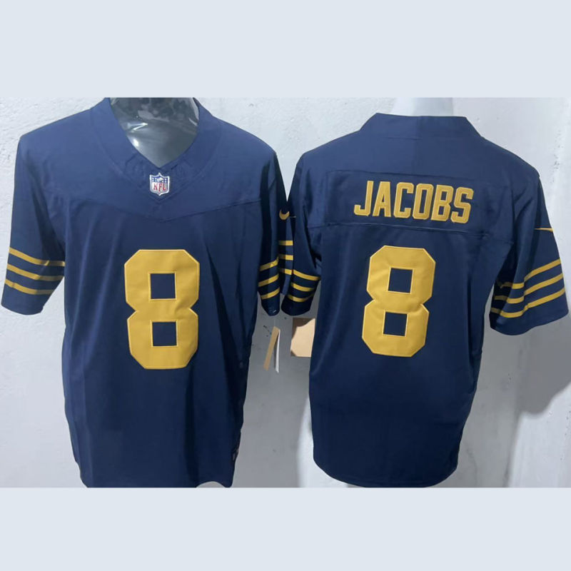 JACOBS #8 Men's Green Bay Packers NFL Jersey