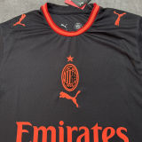 2026/27 AC Milan Third Black Fans Soccer Jersey