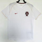 2006 Portugal Third White Retro Soccer Jersey