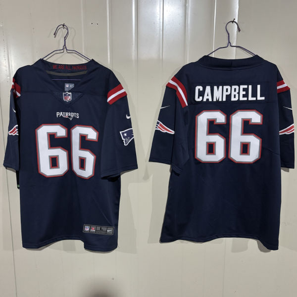 CAMPBELL #66 Men's New England Patriots NFL Jersey 爱国者