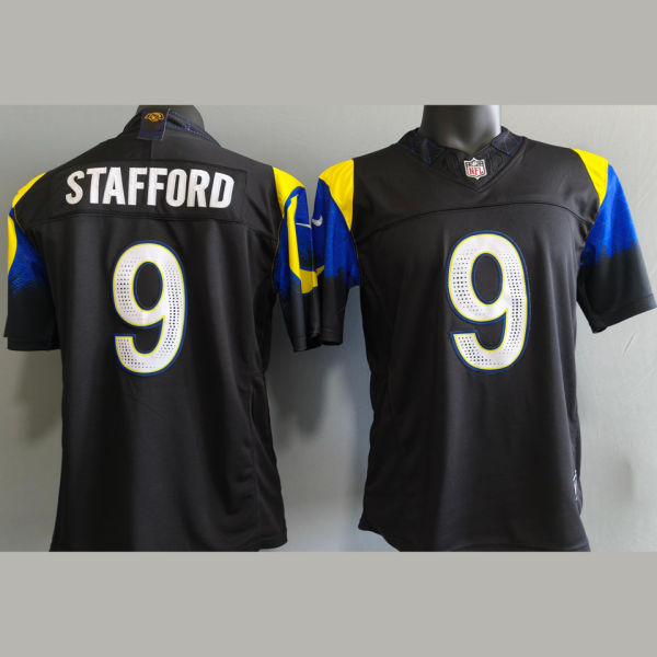 STAFFORD #9 Men's Los Angeles Rams NFL Jersey 公羊