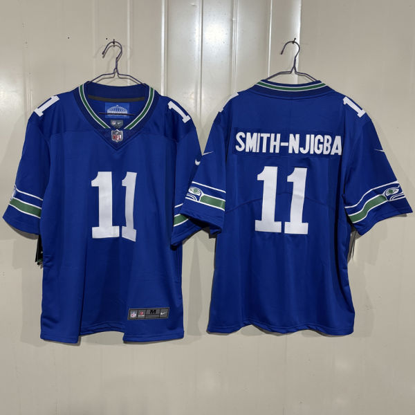 SMITH-NJIGBA #11 Men's Seattle Seahawks NFL Jersey 海鹰