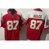KELCE #87 Men's Kansas City Chiefs NFL Jersey 酋长  (3代）