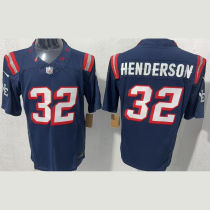 HENDERSON #32 Men's New England Patriots NFL Jersey 爱国者 (3代）