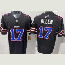 ALLEN #17 Men's Buffalo Bills NFL Jersey 布法罗比尔  (3代）