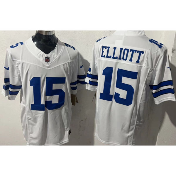ELLIOTT #15 Men's Dallas Cowboys NFL Jersey 牛仔   (3代）