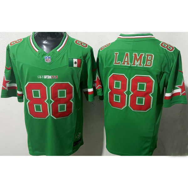 LAMB #88 Men's Dallas Cowboys NFL Jersey 牛仔   (3代）