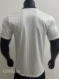 2025 AD Casual White Player Version Training shirts (三叶草)