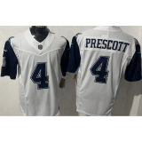 PRESCOTT #4 Men's Dallas Cowboys NFL Jersey 牛仔   (3代）