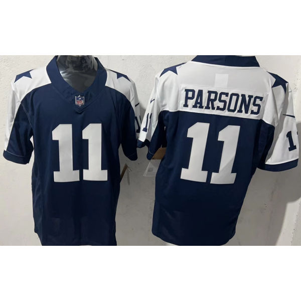 PARSONS #11 Men's Dallas Cowboys NFL Jersey 牛仔   (3代）