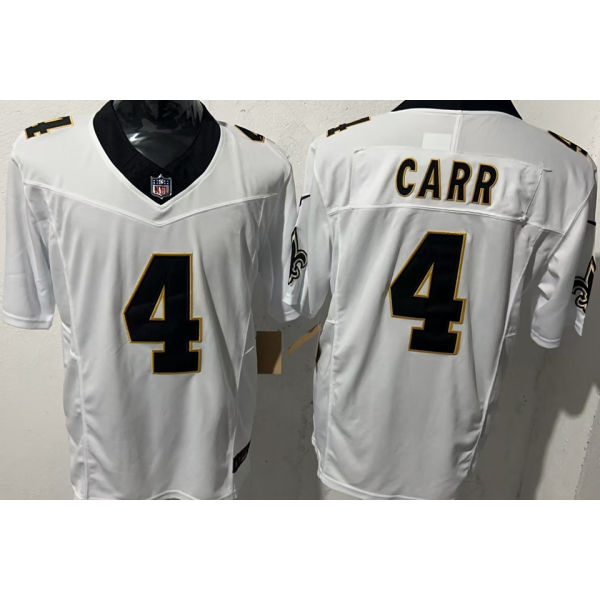 CARR #4 Men's New Orleans Saints NFL Jersey 圣徒   (3代）