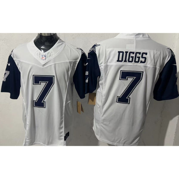 DIGGS #7 Men's Dallas Cowboys NFL Jersey 牛仔   (3代）