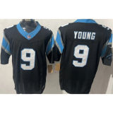YOUNG #9 Men's Carolina Panthers NFL Jersey 黑豹   (3代）