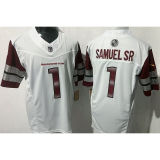 SAMUEL SR #1 Men's Washington Commanders NFL Jersey 指挥官  (3代）