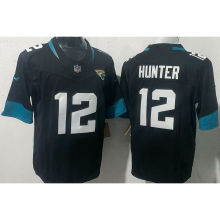 HUNTER #12 Men's Jacksonville Jaguars NFL Jersey 美洲虎    (3代）
