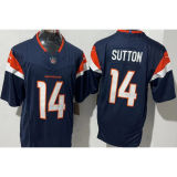 SUTTON #14 Men's Denver Broncos NFL Jersey 野马   (3代）