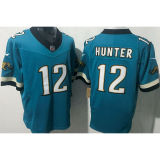HUNTER #12 Men's Jacksonville Jaguars NFL Jersey 美洲虎    (3代）