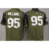 WILLIAMS #95 Men's New York Jets NFL Jersey 喷气机   (3代）