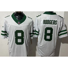 RODGERS #8 Men's New York Jets NFL Jersey 喷气机   (3代）