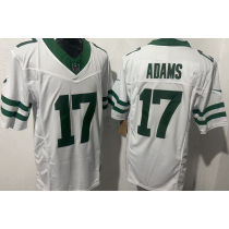ADAMS #17 Men's New York Jets NFL Jersey 喷气机   (3代）