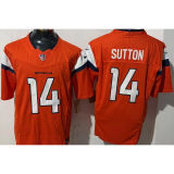 SUTTON #14 Men's Denver Broncos NFL Jersey 野马   (3代）