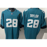 TAYLOR #28 Men's Jacksonville Jaguars NFL Jersey 美洲虎    (3代）