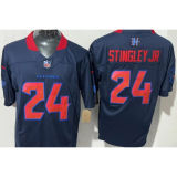 STINGLEY JR #24 Men's Houston Texans NFL Jersey 德州人    (3代）