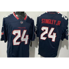 STINGLEY JR #24 Men's Houston Texans NFL Jersey 德州人    (3代）