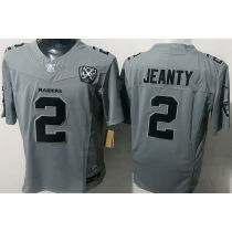 JEANTY #2 Men's Las Vegas Raiders NFL Jersey 突袭者   (3代）