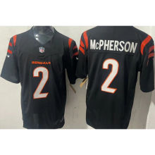 McPHERSON #2 Men's Cincinnati Bengals NFL Jersey 猛虎   (3代）