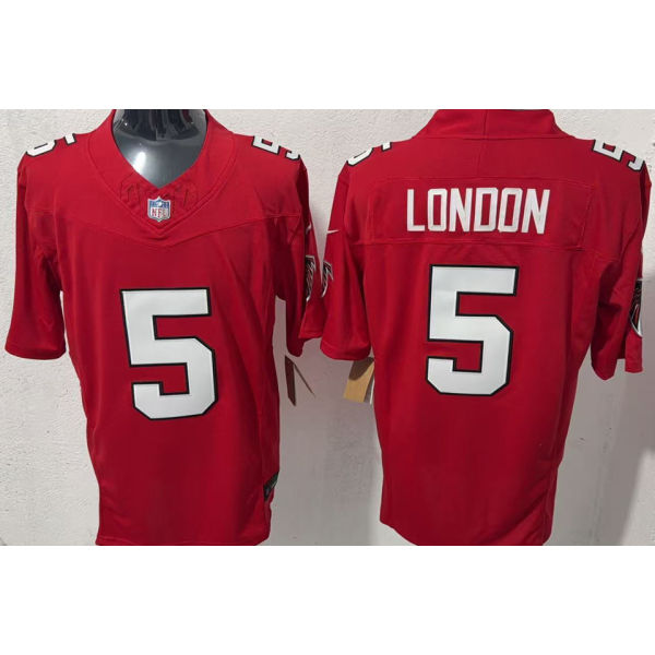 LONDON #5 Men's Atlanta Falcons NFL Jersey 猎鹰 (3代）