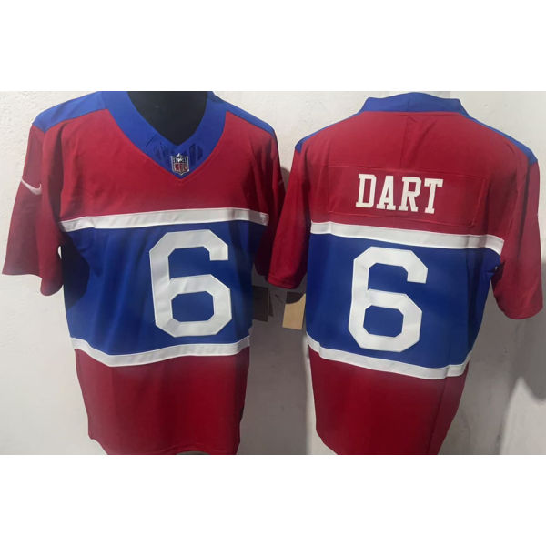 DART #6 Men's New York Giants NFL Jersey 巨人   (3代）